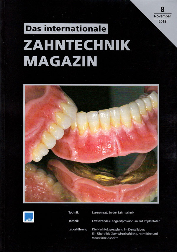 Zahntechnik Magazin 8-2015